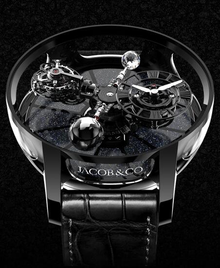 Jacob & Co Replica watch ASTRONOMIA TOURBILLON BLACK CERAMIC BLACK MOVEMENT AT100.95.KK.SD.B